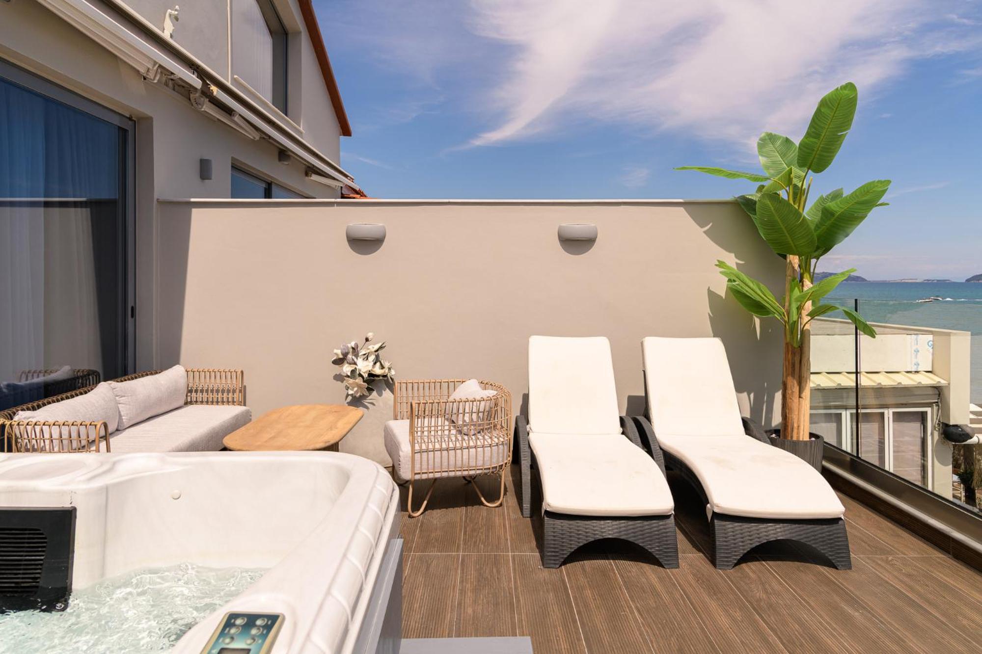 Pearl Luxury Living Apartment Laganas Bagian luar foto